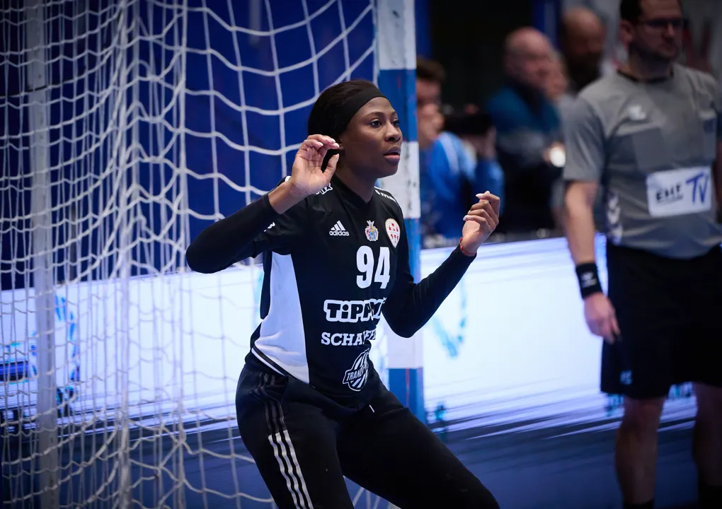 Catherine Gabriel feels Champions League enthusiasm in Debrecen