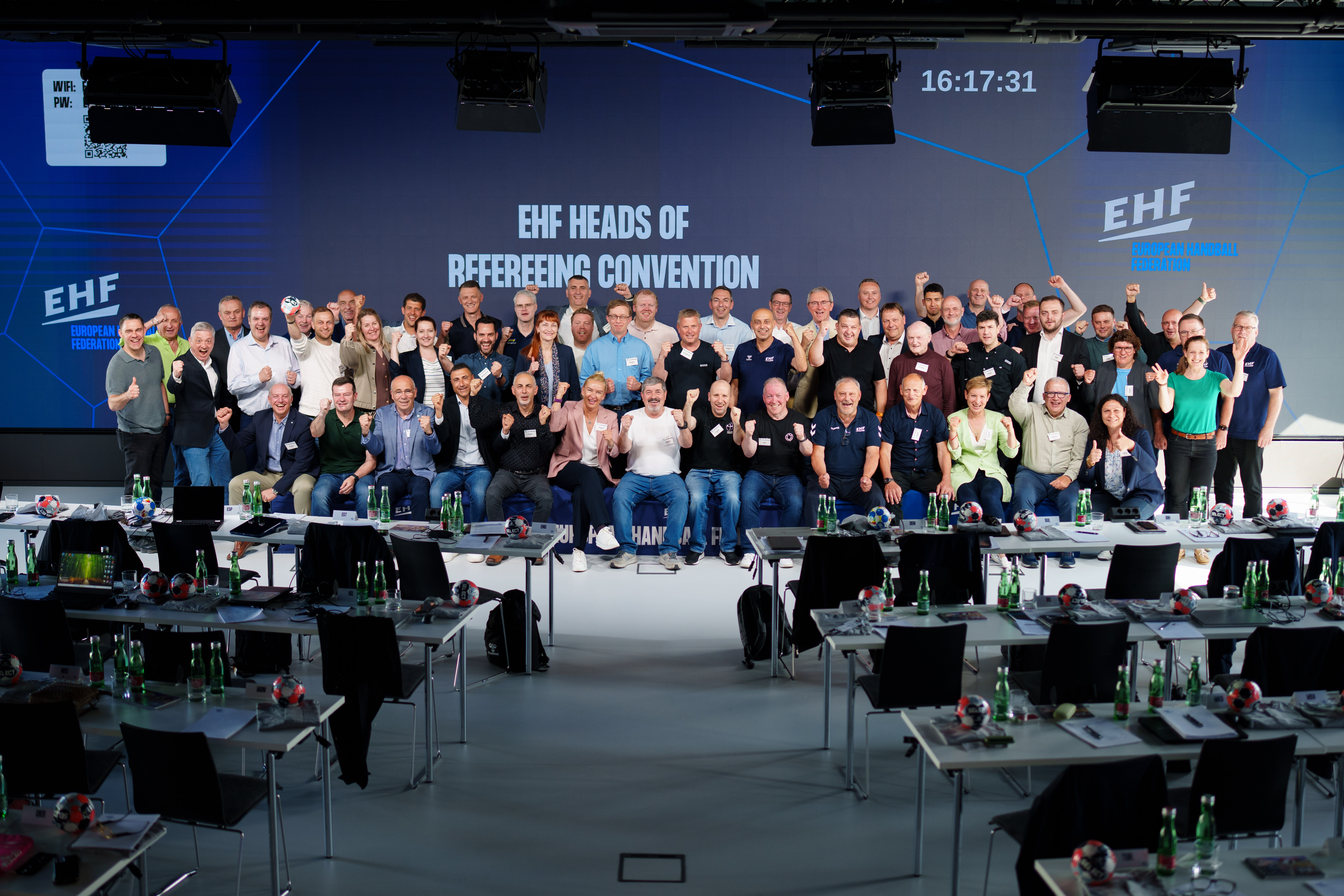 Recruitment and cross-sport exchange at EHF Heads of Refereeing Convention
