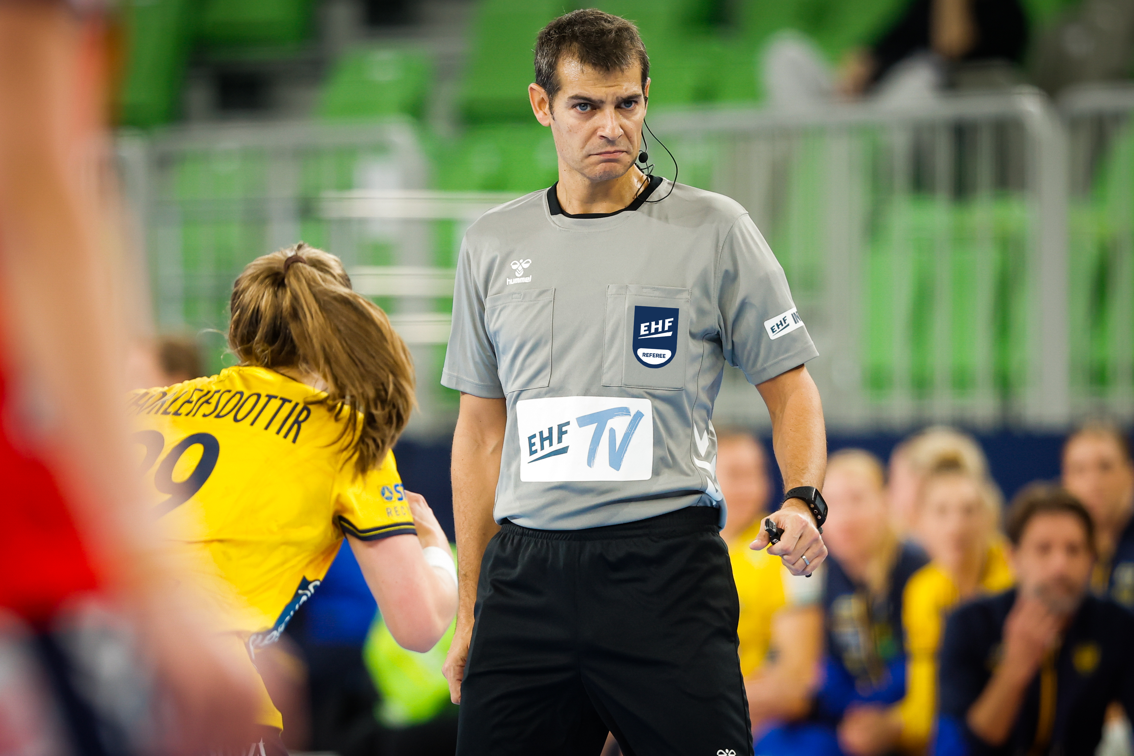 EHF referee badge redesigned