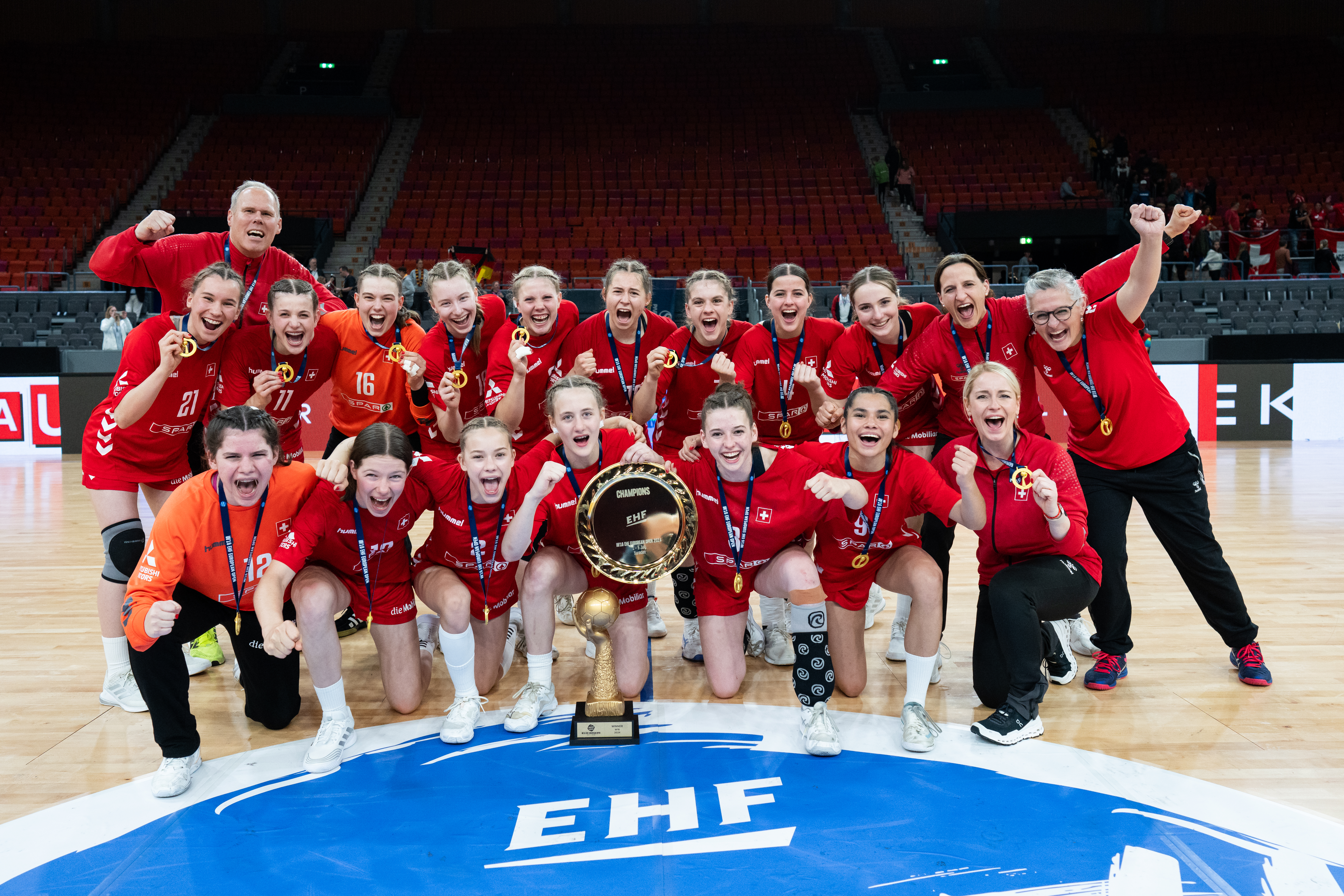 Switzerland seal dramatic title at the W16 European Open 2025