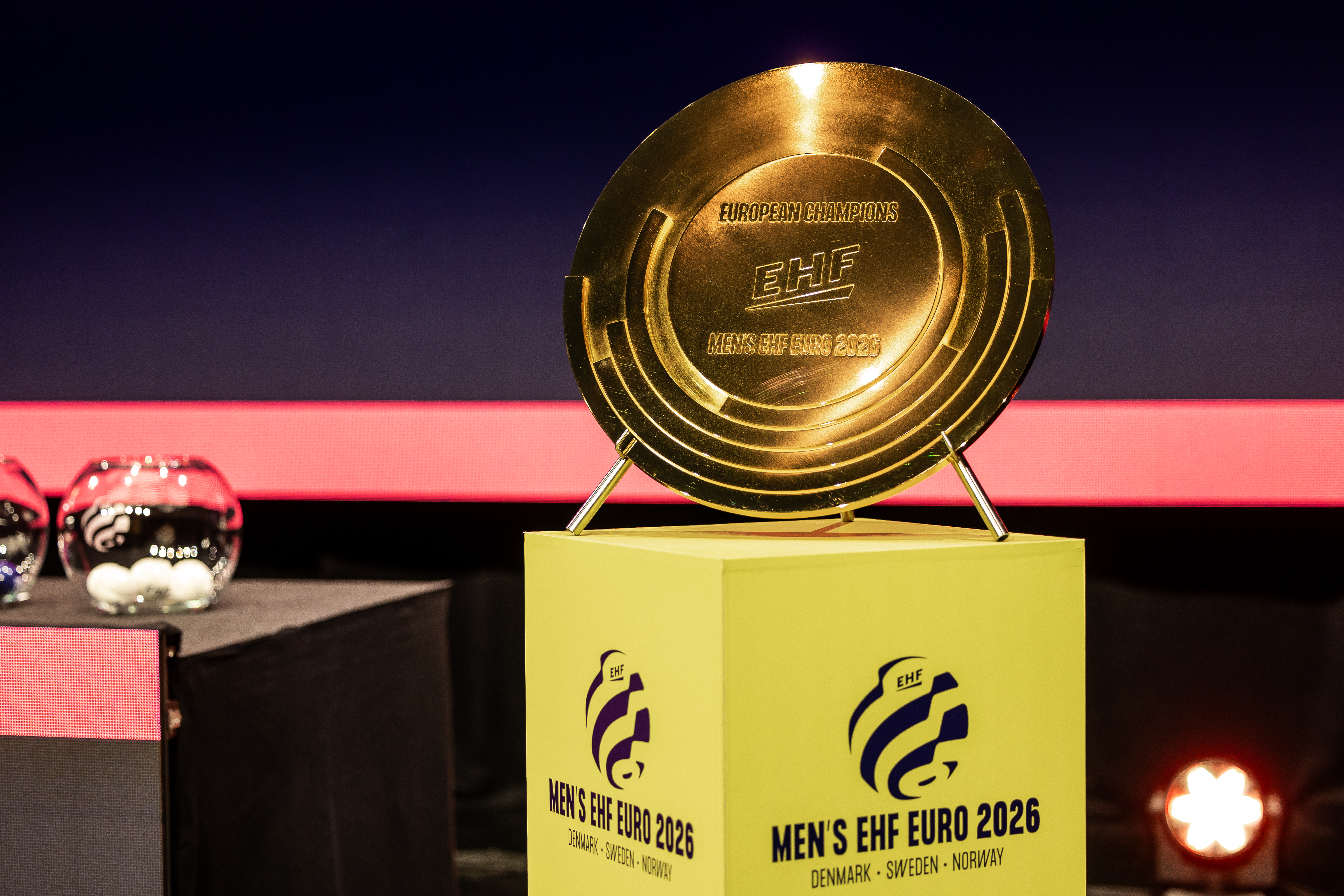 Men's EHF EURO 2026 groups set at the draw event in Herning