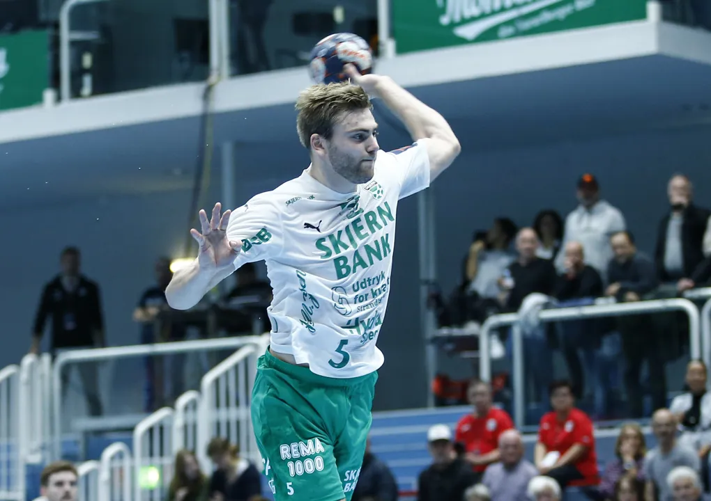Second-half performance lifts Skjern to first win